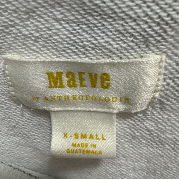 Anthropologie Black and White Abstract Sweatshirt - Picture 5 of 5